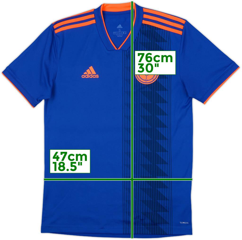 2018-19 Colombia Away Shirt - 10/10 - (S)