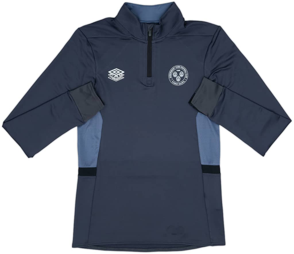 2023-24 Shrewsbury Town Umbro 1/4 Zip Drill Top - 10/10 - (S)
