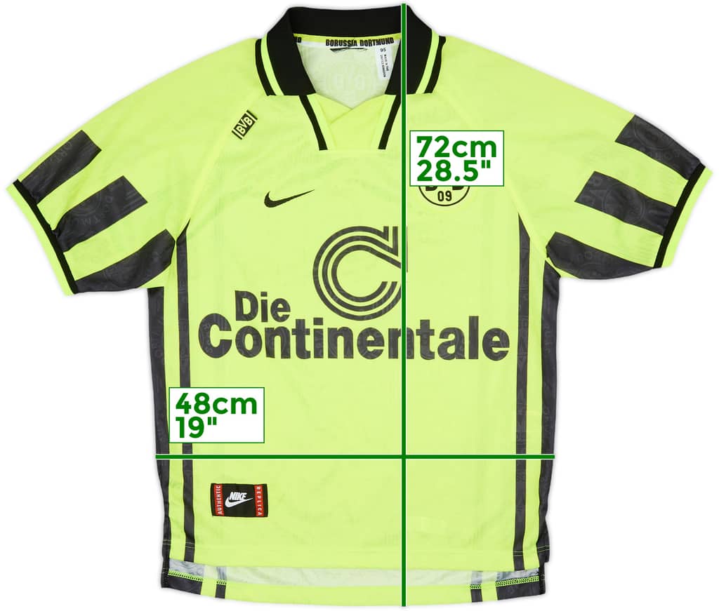 1996-97 Borussia Dortmund Home Shirt - 8/10 - (S)