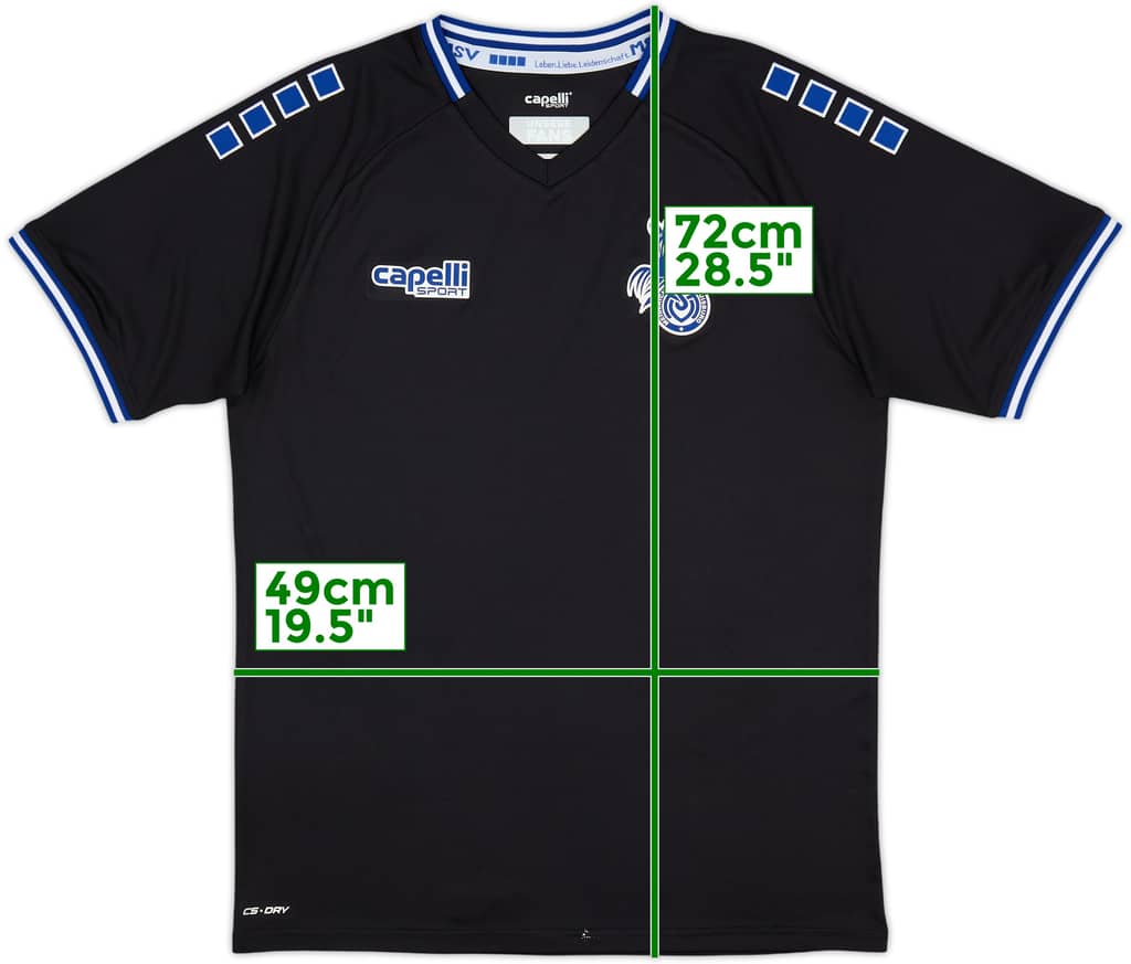 2021-22 MSV Duisburg Away Shirt - 9/10 - (M)