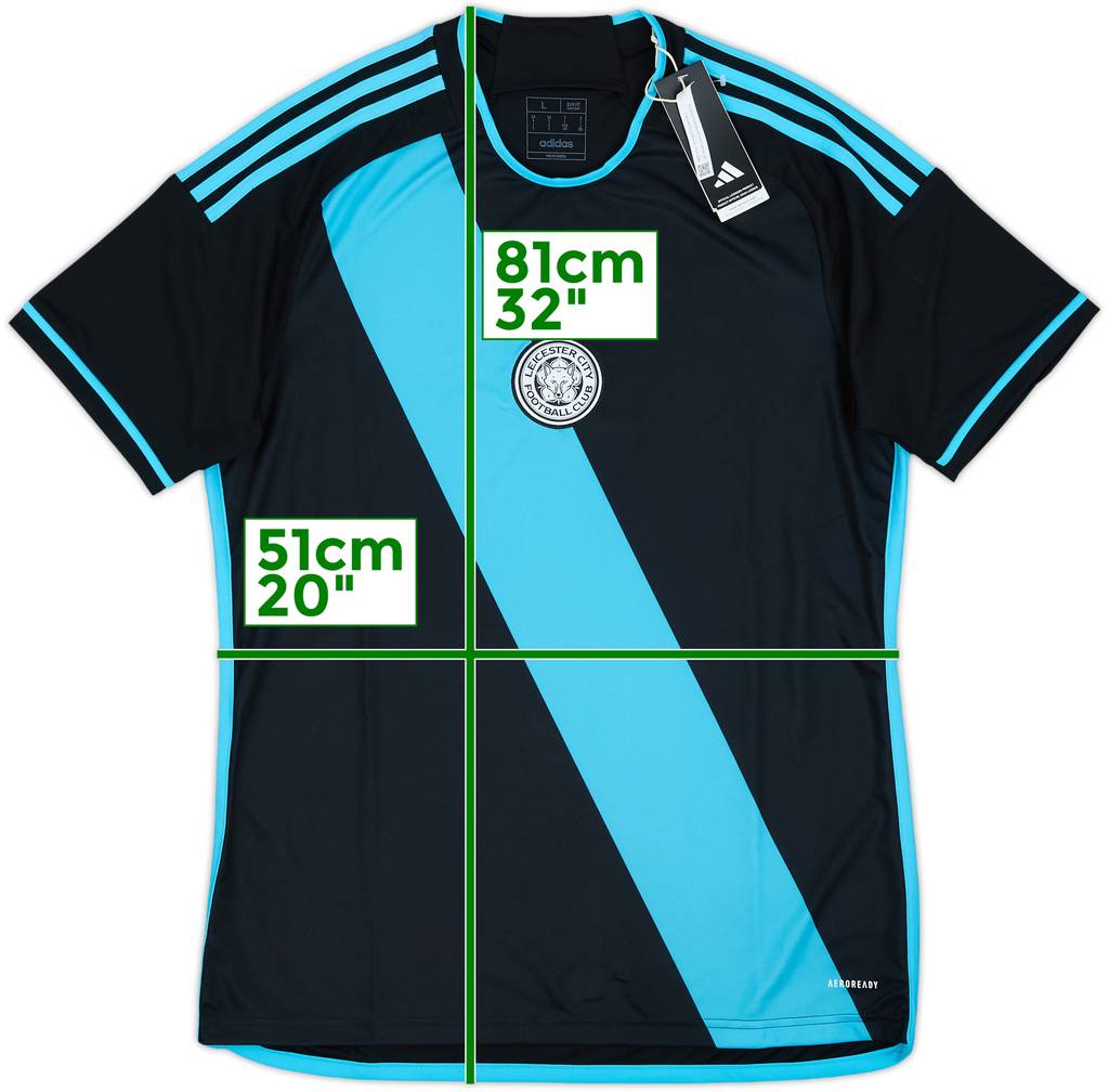 2023-24 Leicester Away Shirt (L)