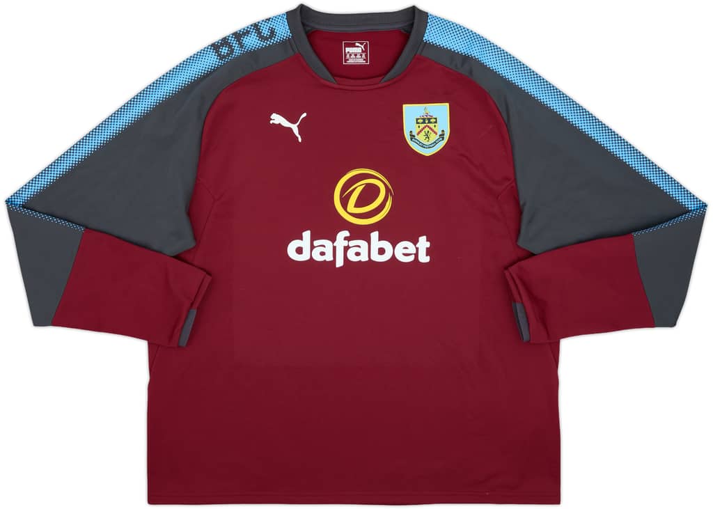 2017-18 Burnley Puma Sweat Top - 8/10 - (XXL)