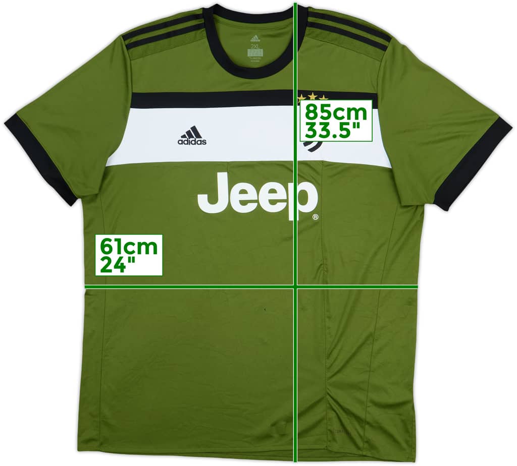2017-18 Juventus Third Shirt - 4/10 - (XXL)
