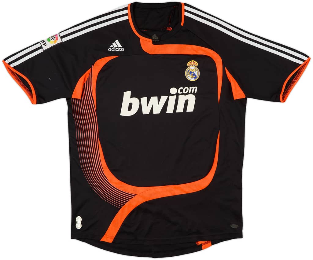 2007-08 Real Madrid GK S/S Shirt - 7/10 - (L)