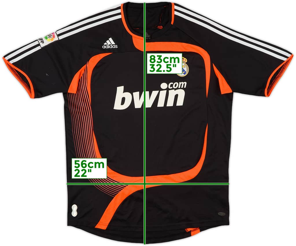 2007-08 Real Madrid GK S/S Shirt - 7/10 - (L)