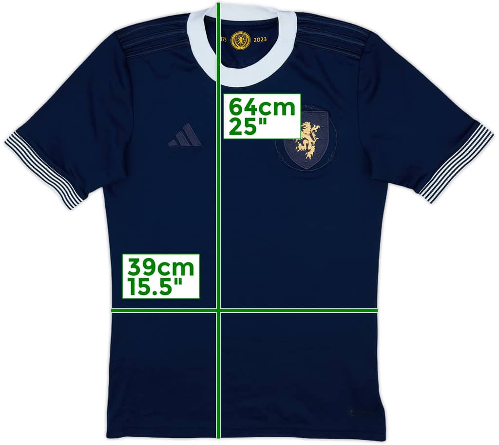 2023 Scotland '150th Anniversary' Home Shirt - 8/10 - (XS)
