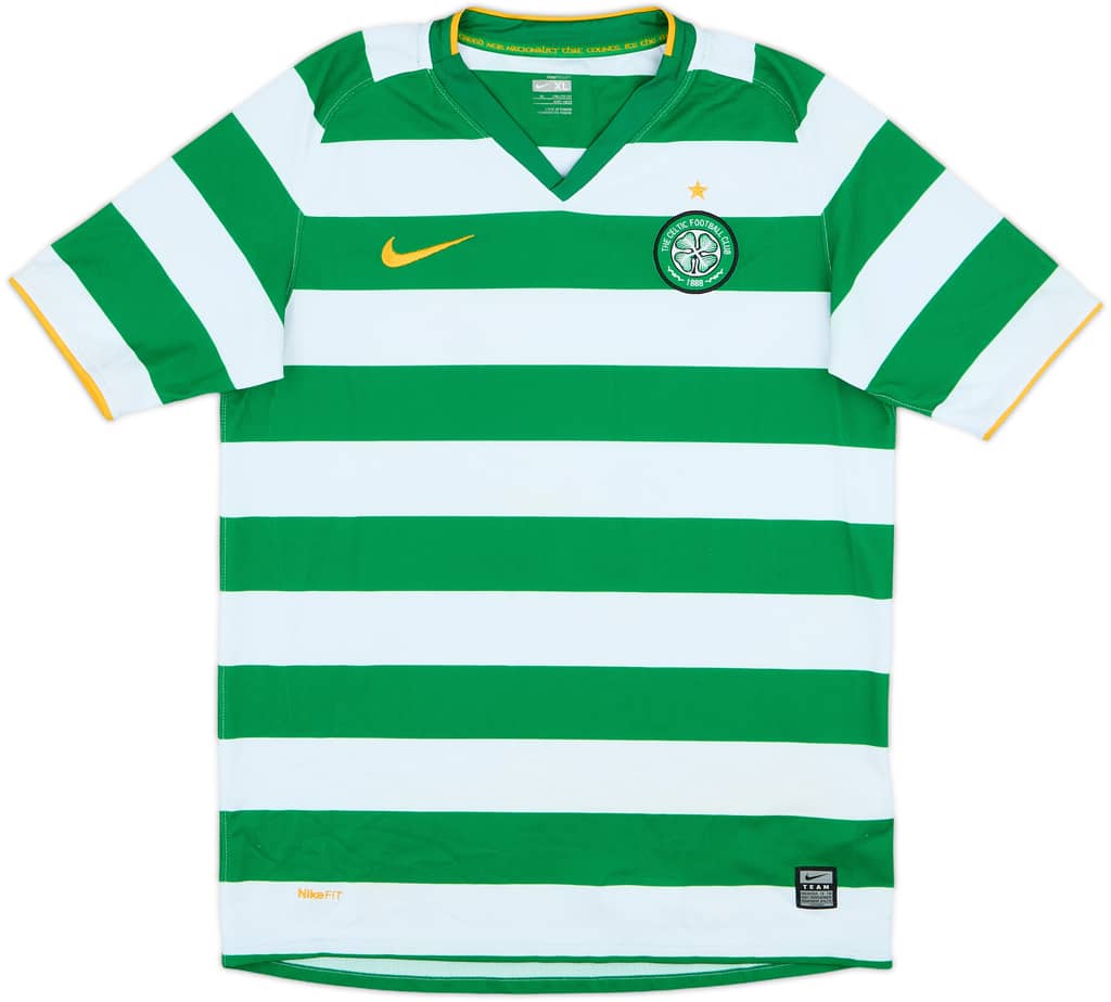 2008-10 Celtic Home Shirt - 4/10 - (XL.Boys)