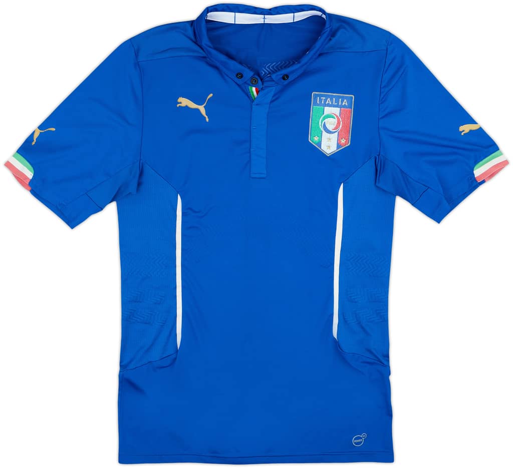 2014-15 Italy Player Issue (ACTV Fit) Home Shirt - 5/10 - (XL)