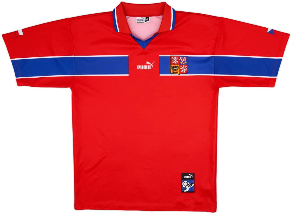 1998-00 Czech Republic Basic Home Shirt - 8/10 - (XL)