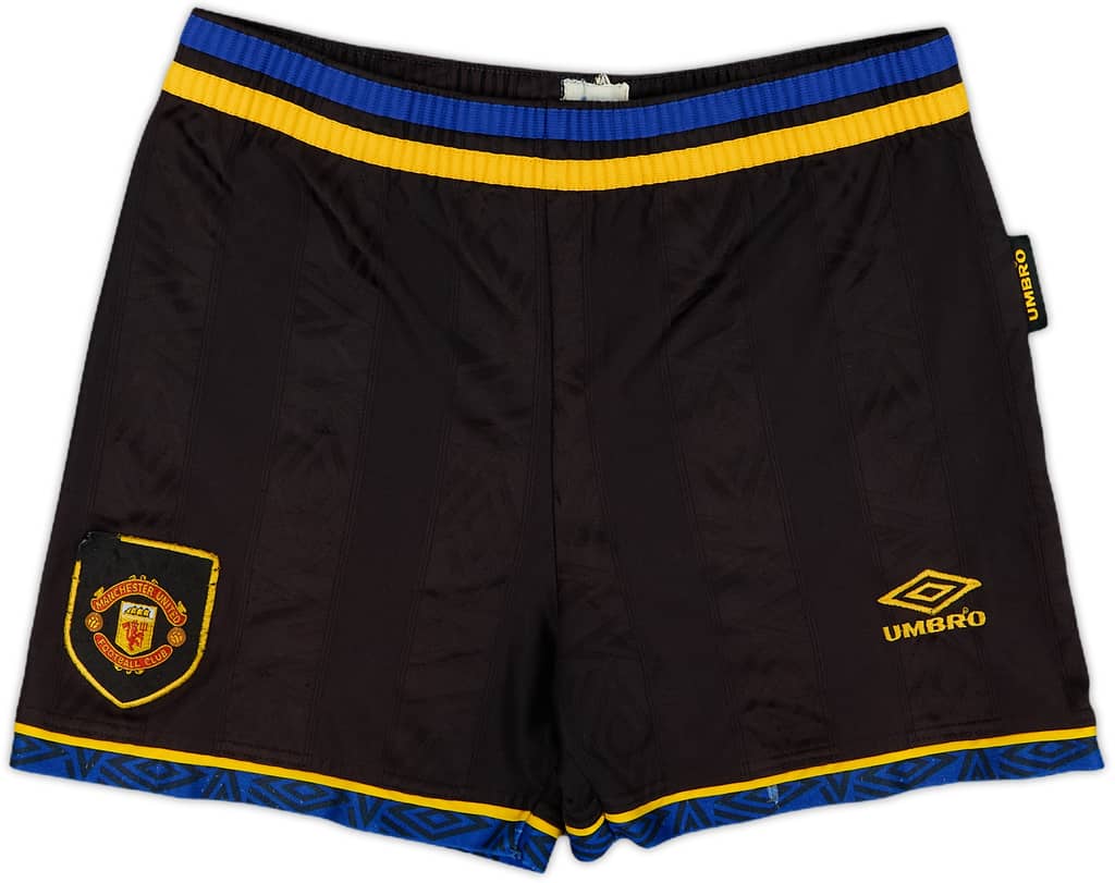 1993-95 Manchester United Away Shorts - 4/10 - (M)