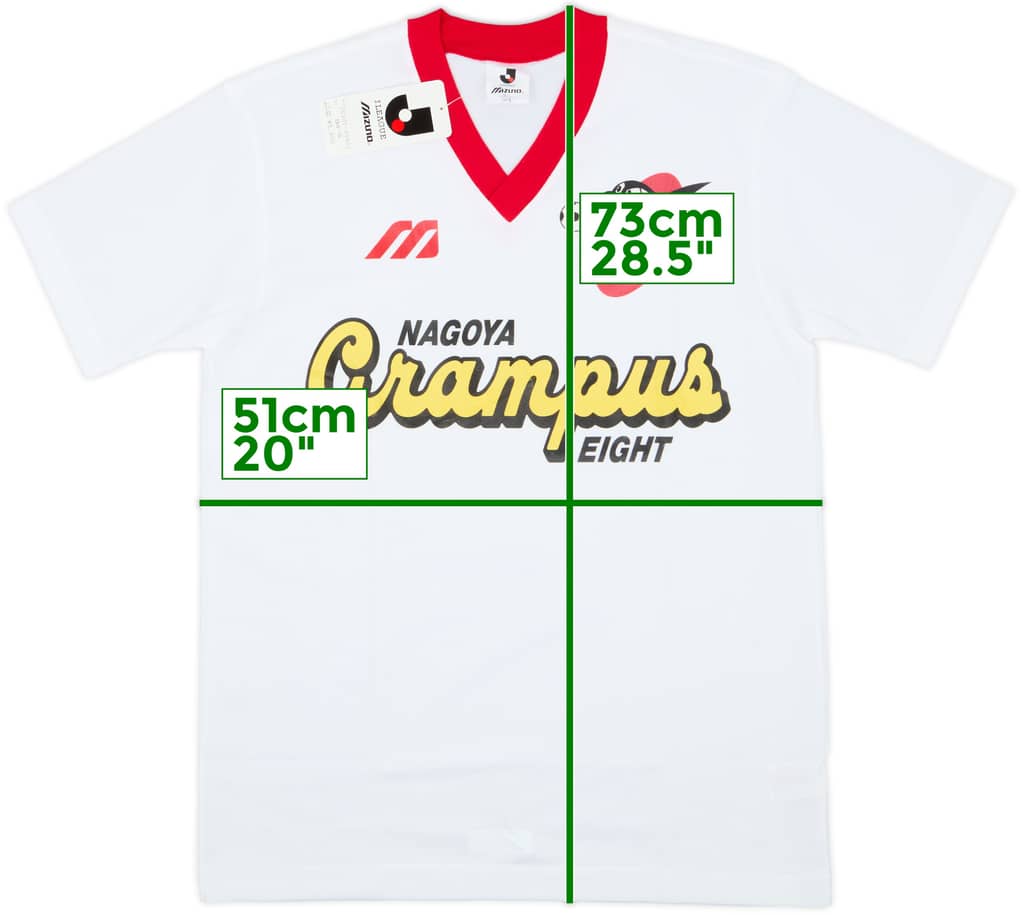 1993-94 Nagoya Grampus Eight Mizuno Training Shirt (L)