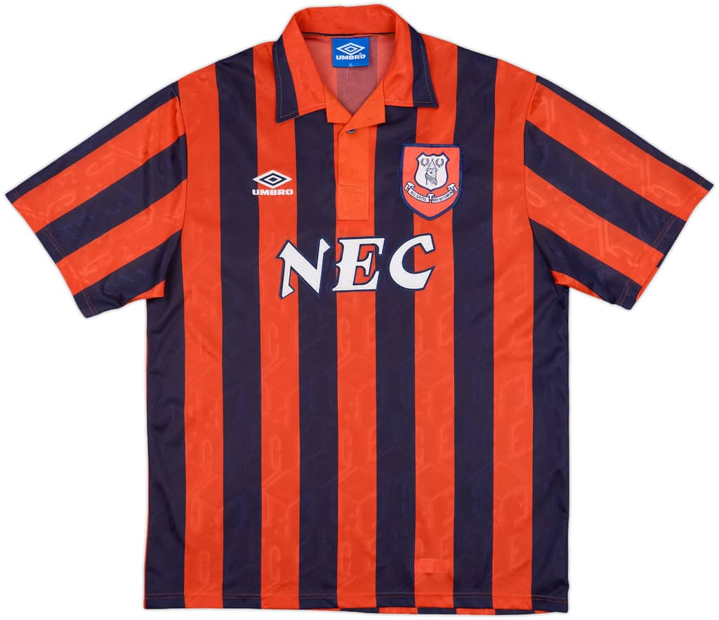 1992-94 Everton Away Shirt - 8/10 - (XL)
