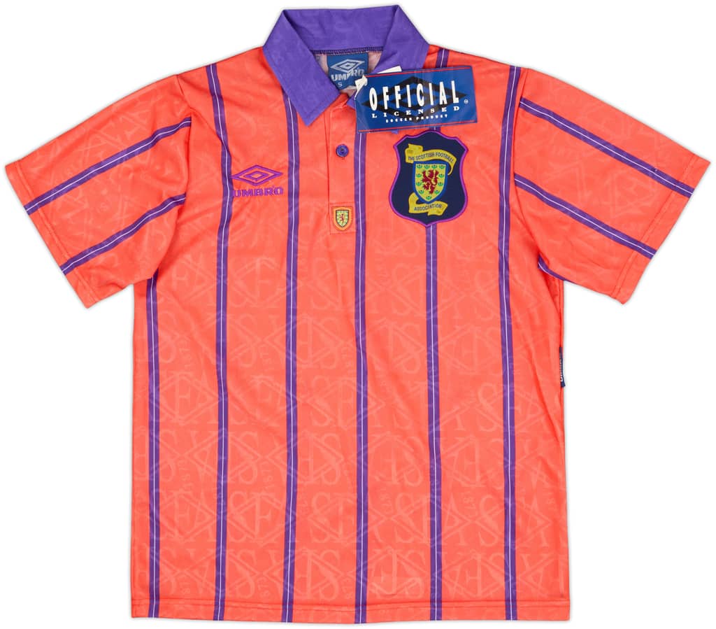 1993-95 Scotland Away Shirt (S)