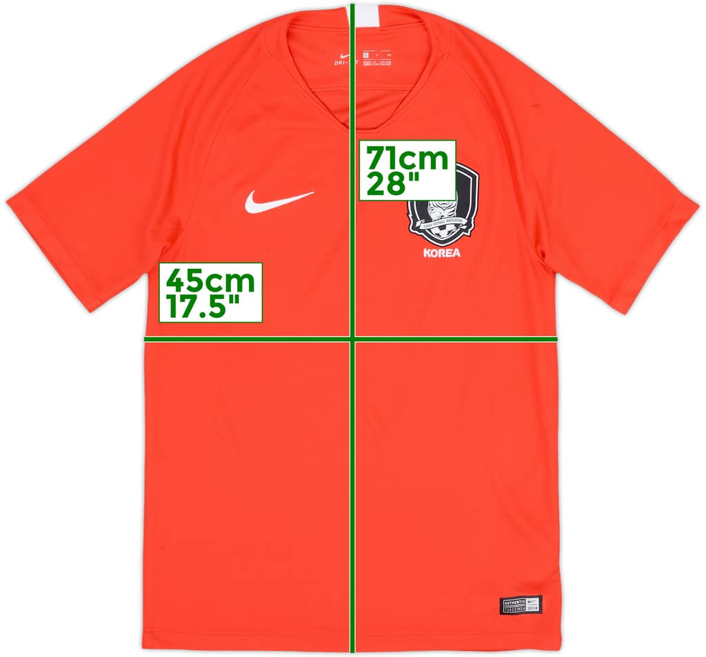 2018-20 South Korea Home Shirt - 8/10 - (S)