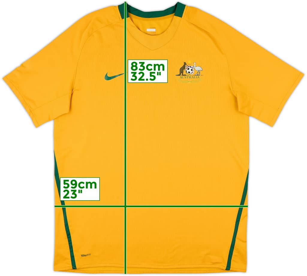 2008-10 Australia Home Shirt - 7/10 - (XL)