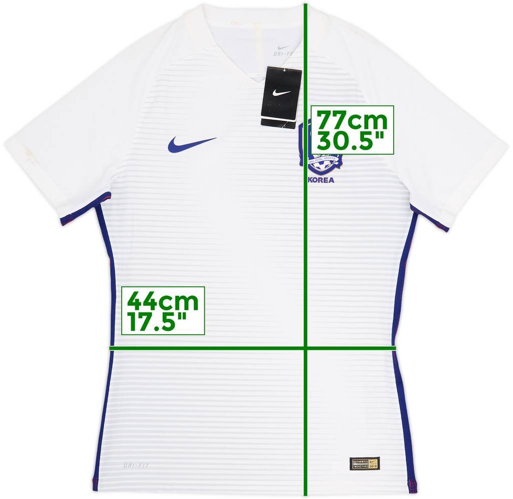 2016-17 South Korea Authentic Away Shirt (XL)