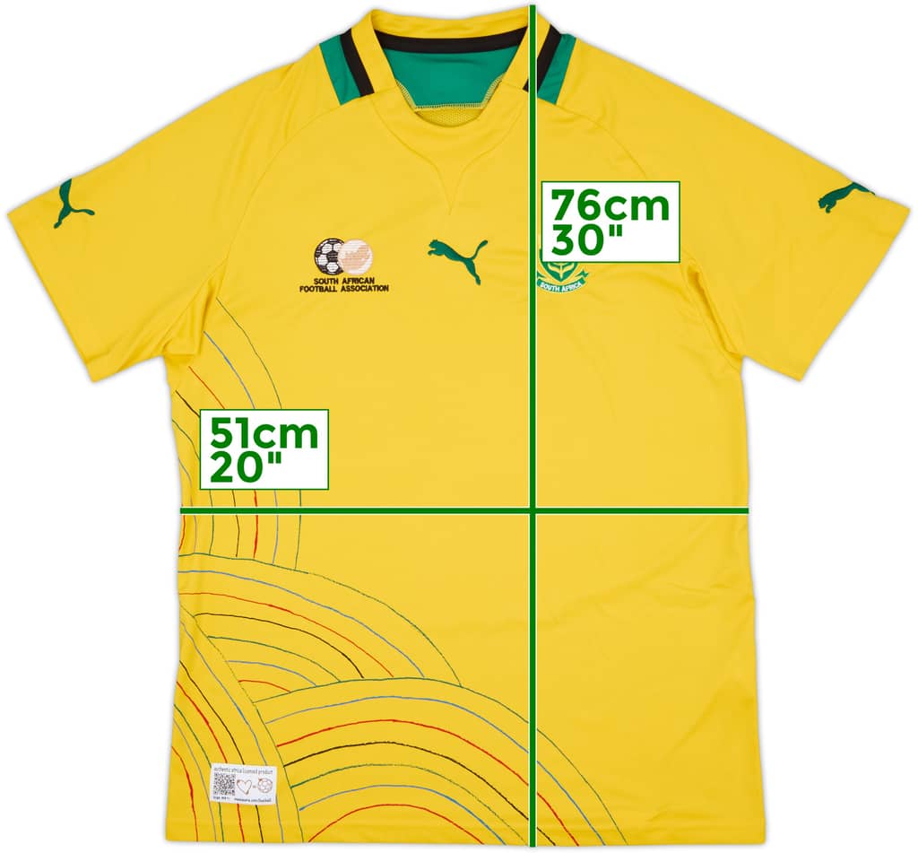 2012-13 South Africa Home Shirt - 9/10 - (L)