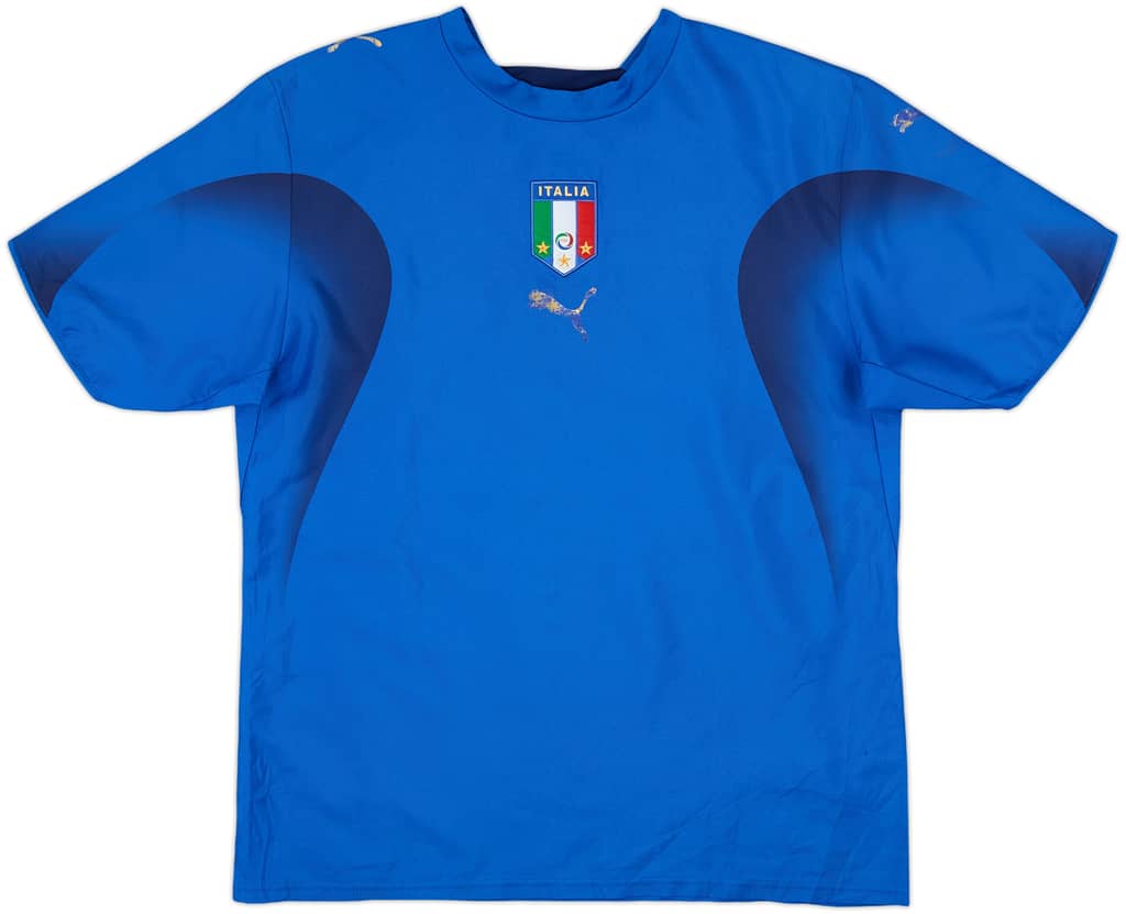 2006 Italy Home Shirt - 5/10 - (L)