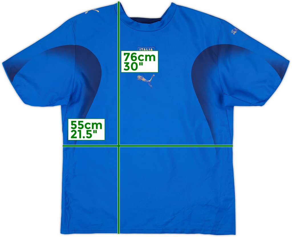 2006 Italy Home Shirt - 5/10 - (L)