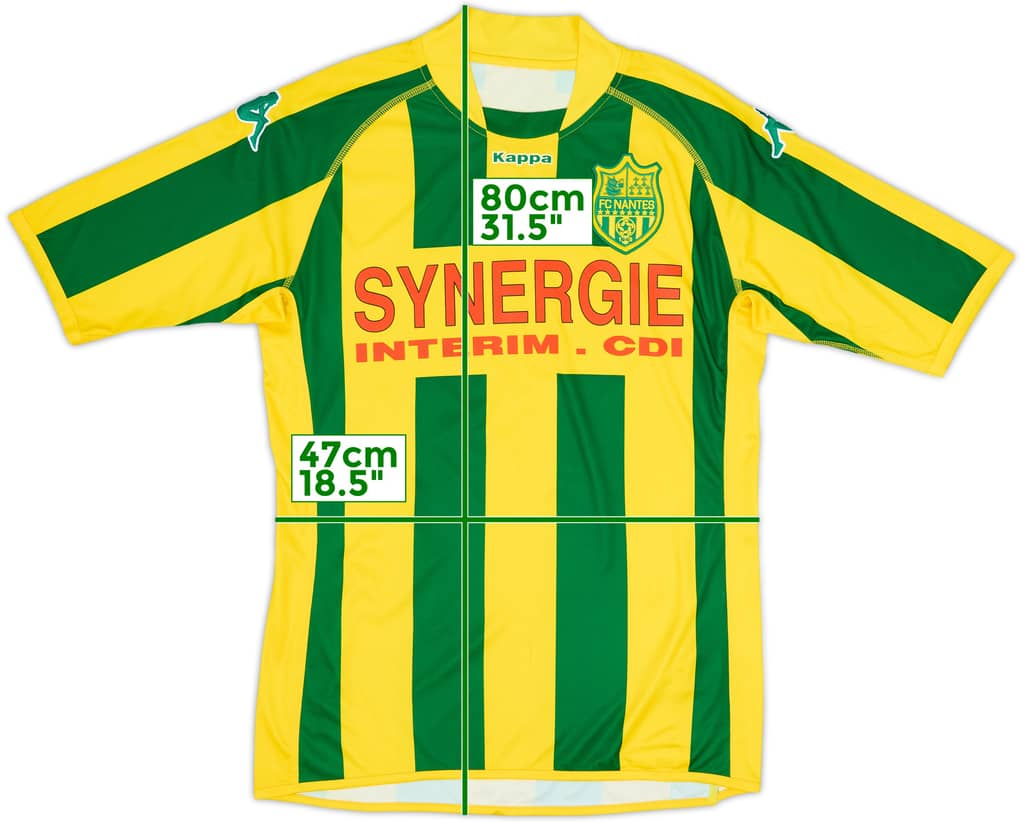 2009-10 Nantes Home Shirt - 8/10 - (M)