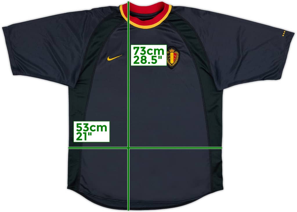 2000-02 Belgium Away Shirt - 8/10 - (M)
