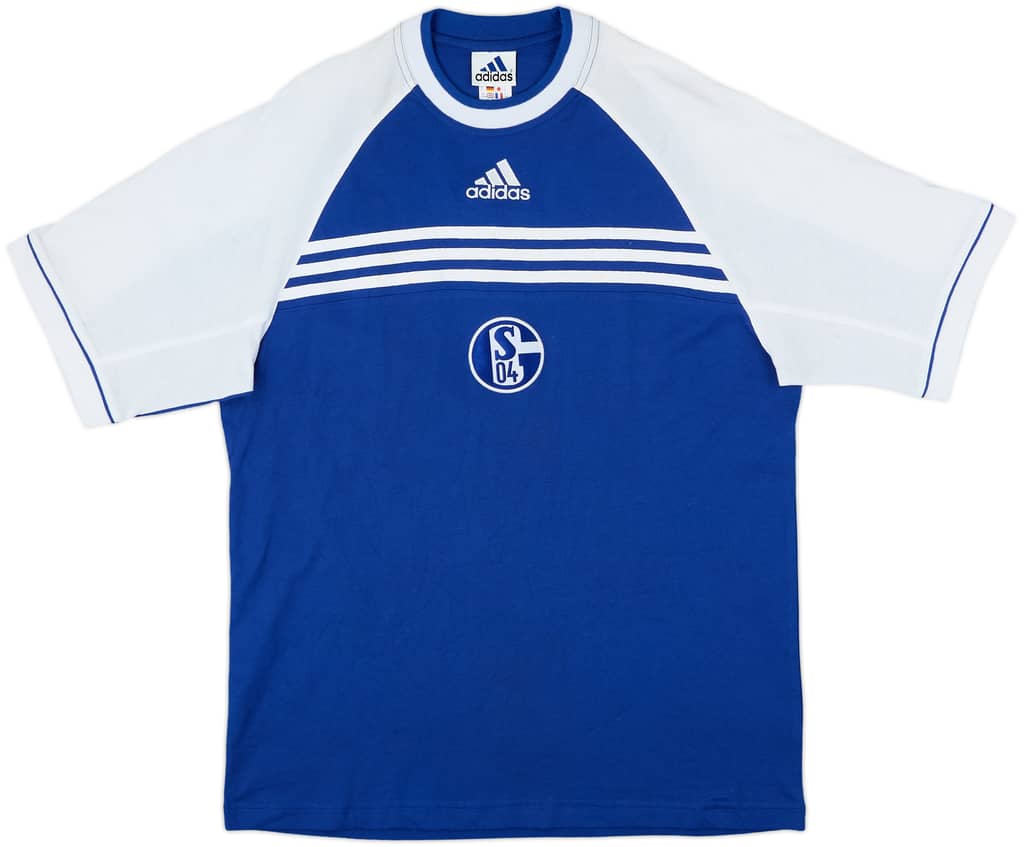 1998-00 Schalke adidas Training Shirt - 8/10 - (M/L)
