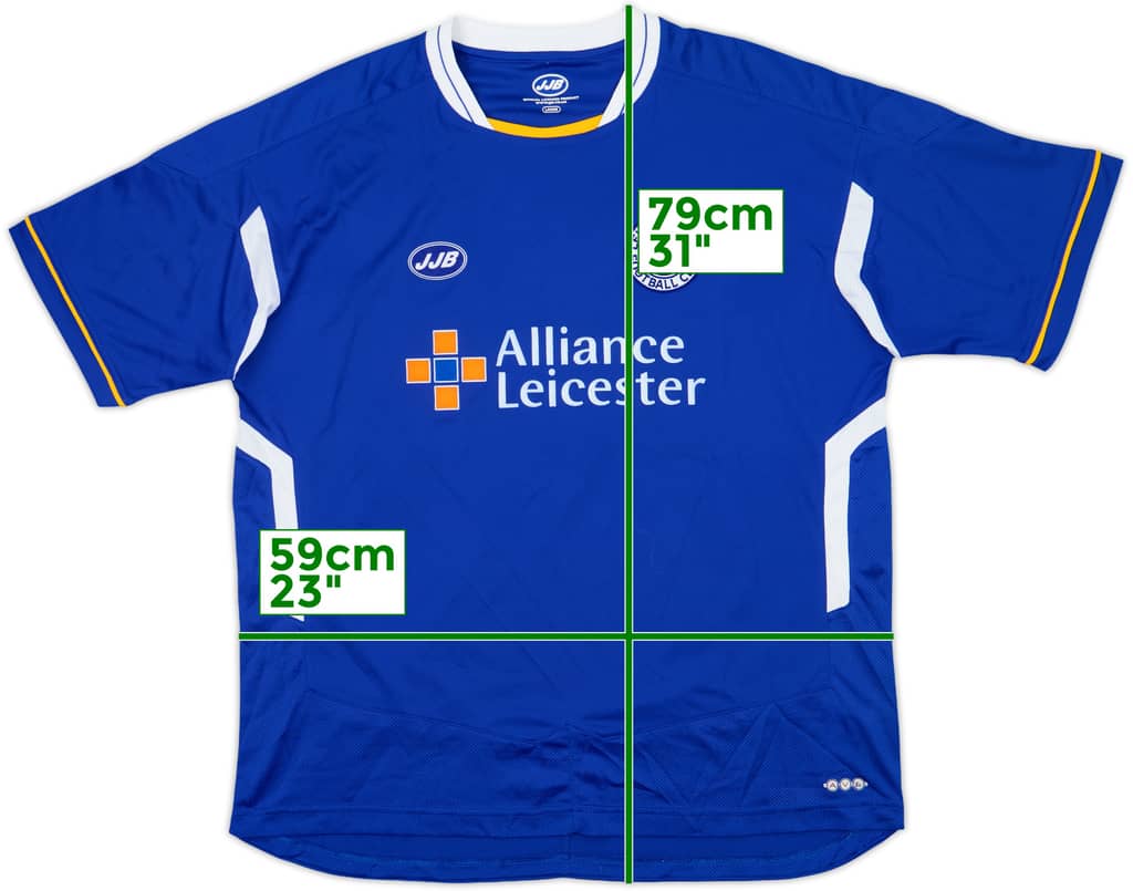 2005-06 Leicester Home Shirt - 8/10 - (L)