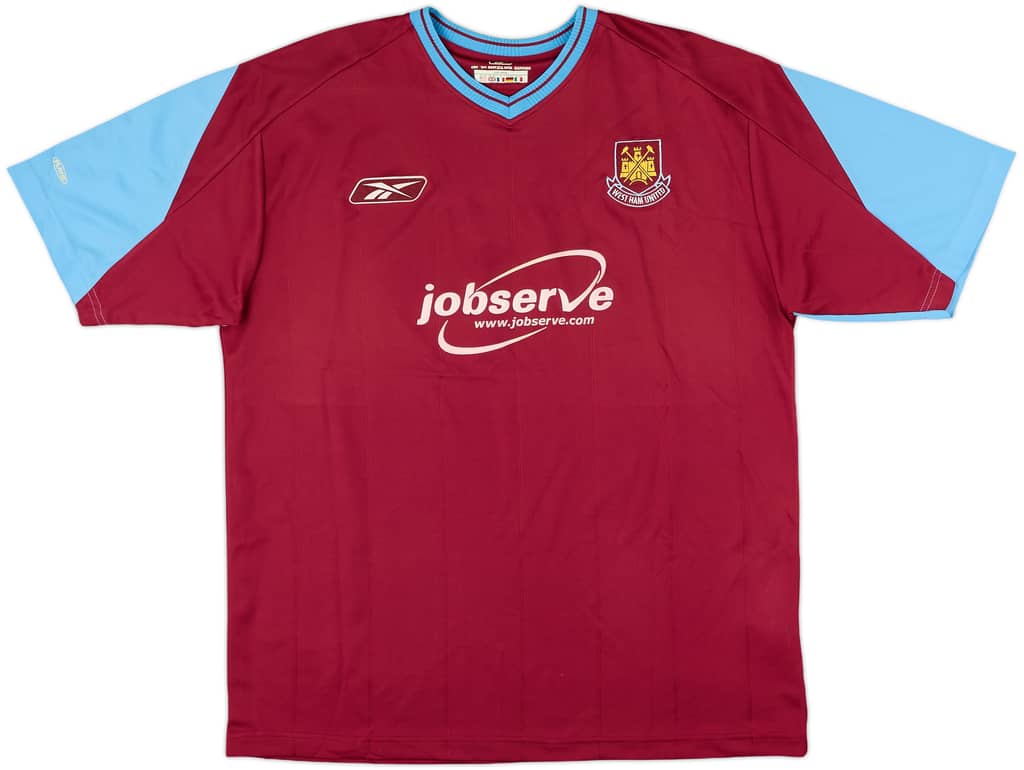2003-05 West Ham Home Shirt - 9/10 - (L)