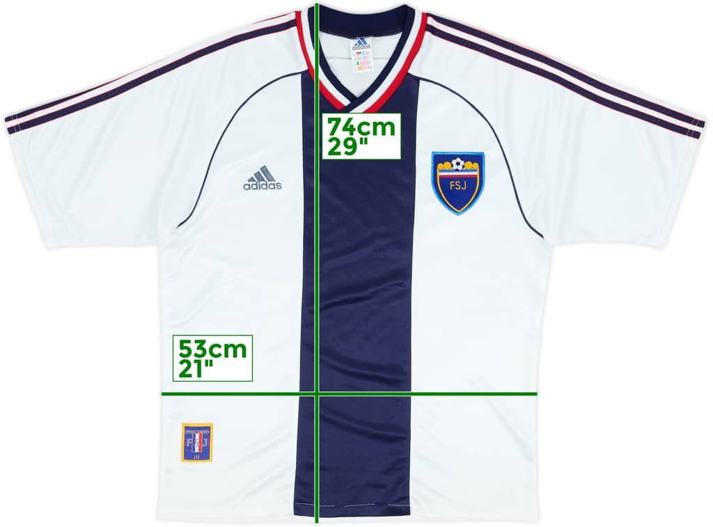 1998-00 Yugoslavia Away Shirt - 6/10 - (M)