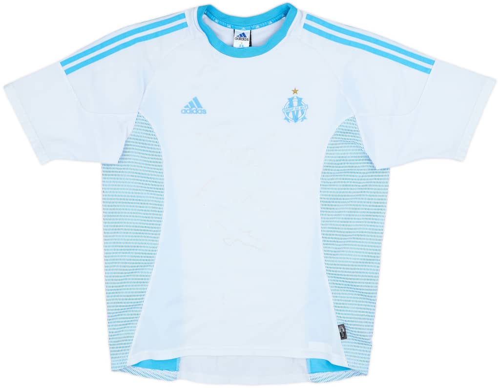 2002-03 Olympique Marseille Home Shirt - 4/10 - (L)