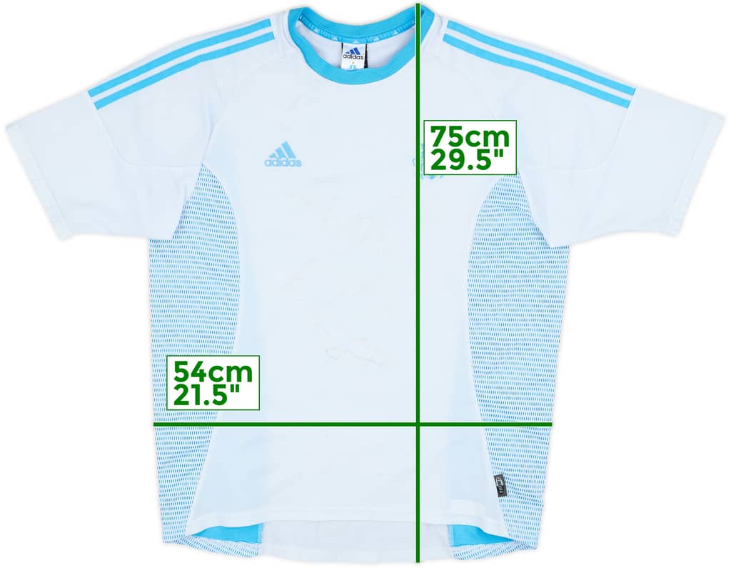 2002-03 Olympique Marseille Home Shirt - 4/10 - (L)