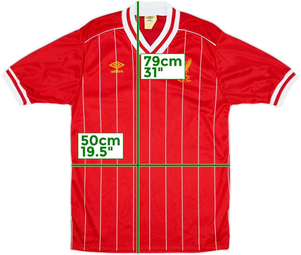 1982-85 Liverpool Home Shirt - 10/10 - (L)