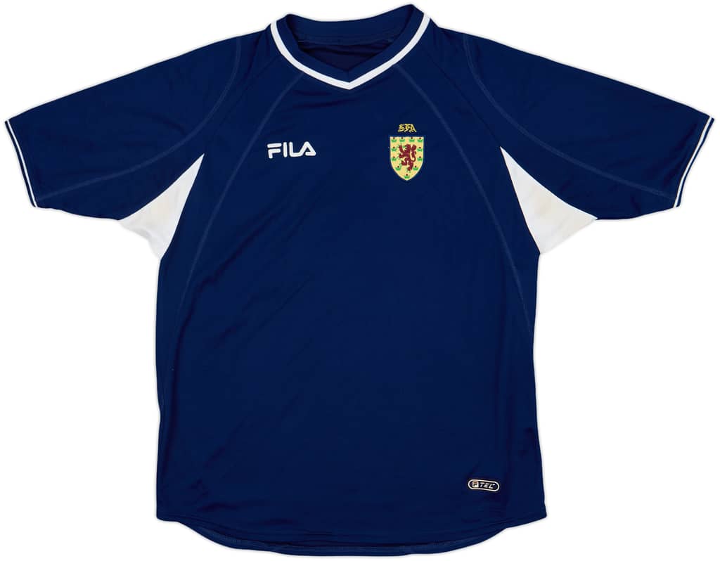 2000-02 Scotland Home Shirt - 9/10 - (L)