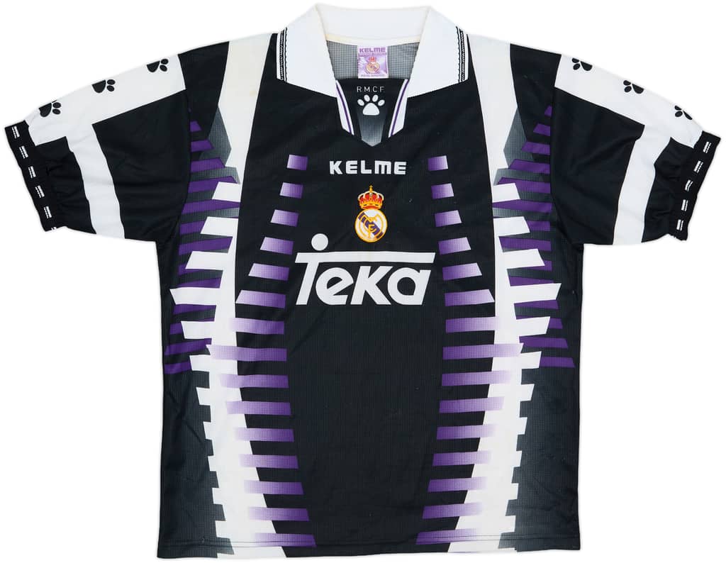 1997-98 Real Madrid Third Shirt - 8/10 - (L)