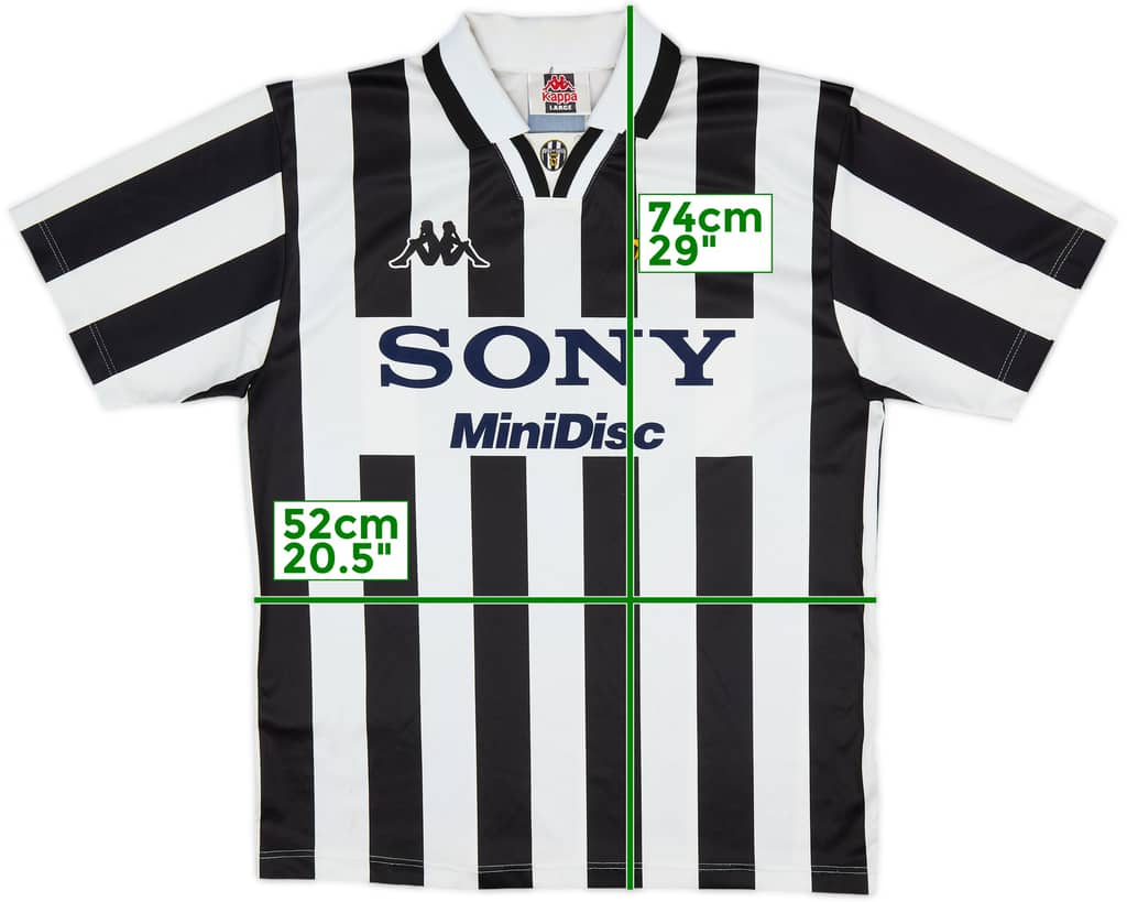 1995-97 Juventus Basic Home Shirt - 6/10 - (L)