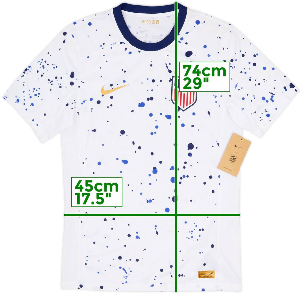 2023-24 USA Women Home Shirt (Men's S)
