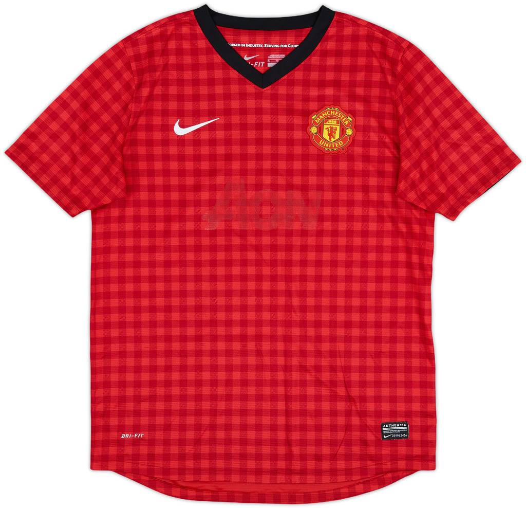 2012-13 Manchester United Home Shirt - 4/10 - (XL.Boys)