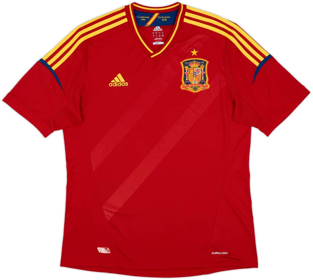 2011-12 Spain Home Shirt - 8/10 - (L)