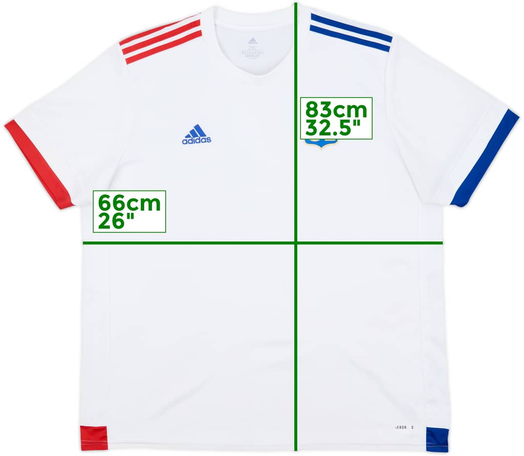 2020-21 Lyon Home Shirt - 5/10 - (XXL)