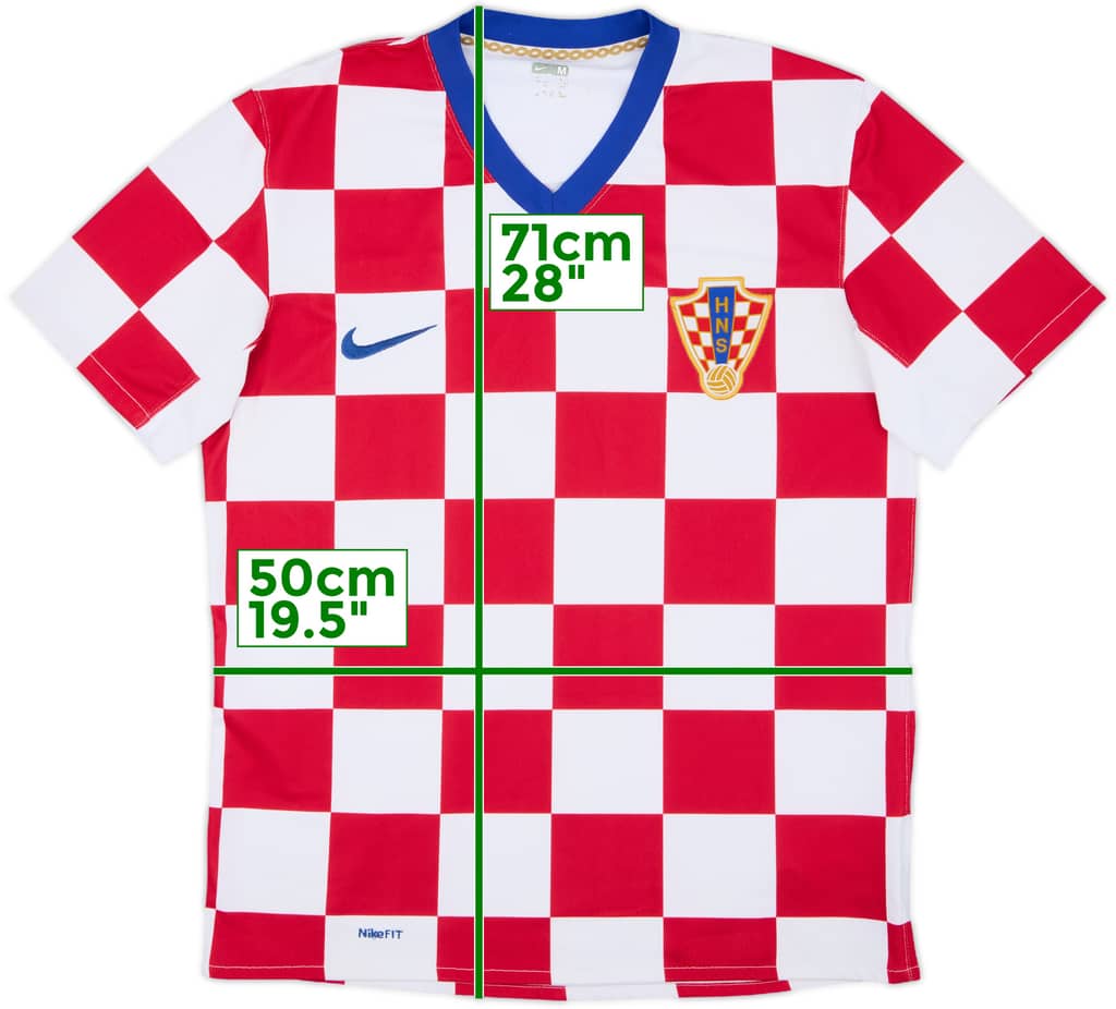 2008-09 Croatia Home Shirt - 8/10 - (M)