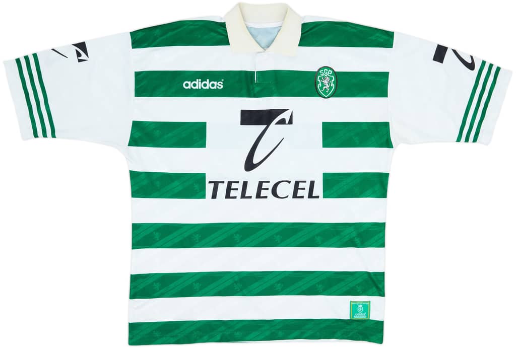 Camiseta de local del Sporting CP 1996-98 - 7/10 - (L)