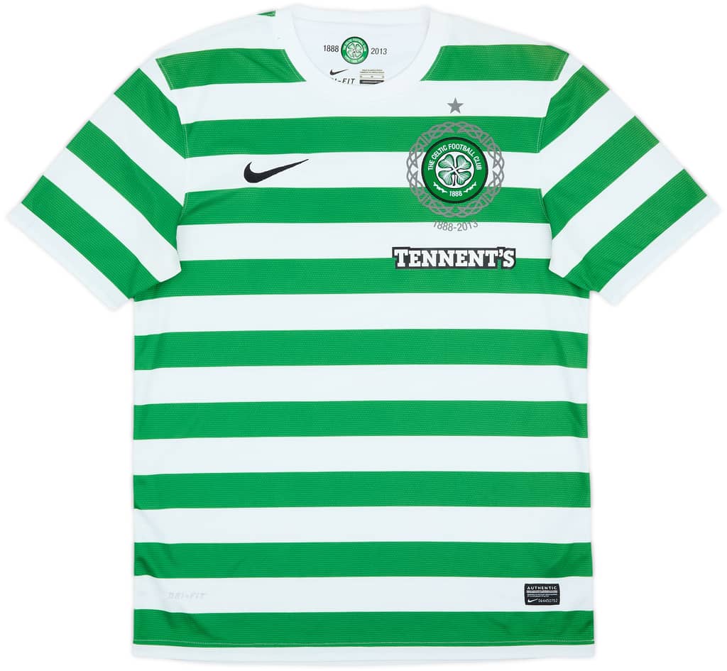 2012-13 Celtic '125th Anniversary' Home Shirt - 9/10 - (M)