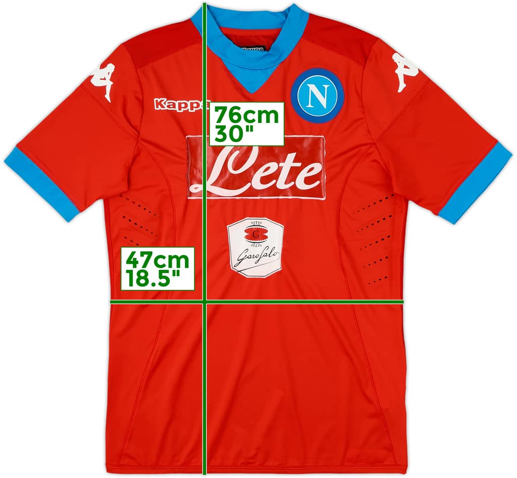 2015-16 Napoli Authentic Third Shirt - 7/10 - (M)