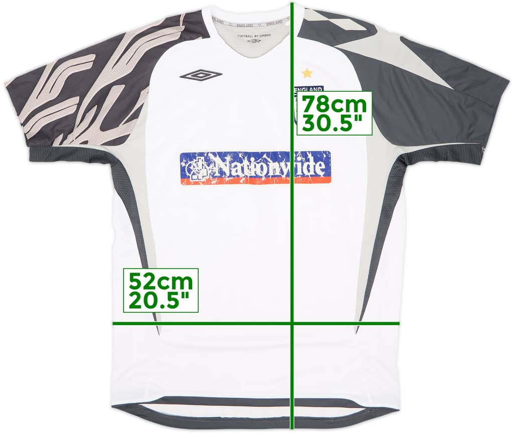 2005-06 England Umbro Training Shirt - 5/10 - (XL)