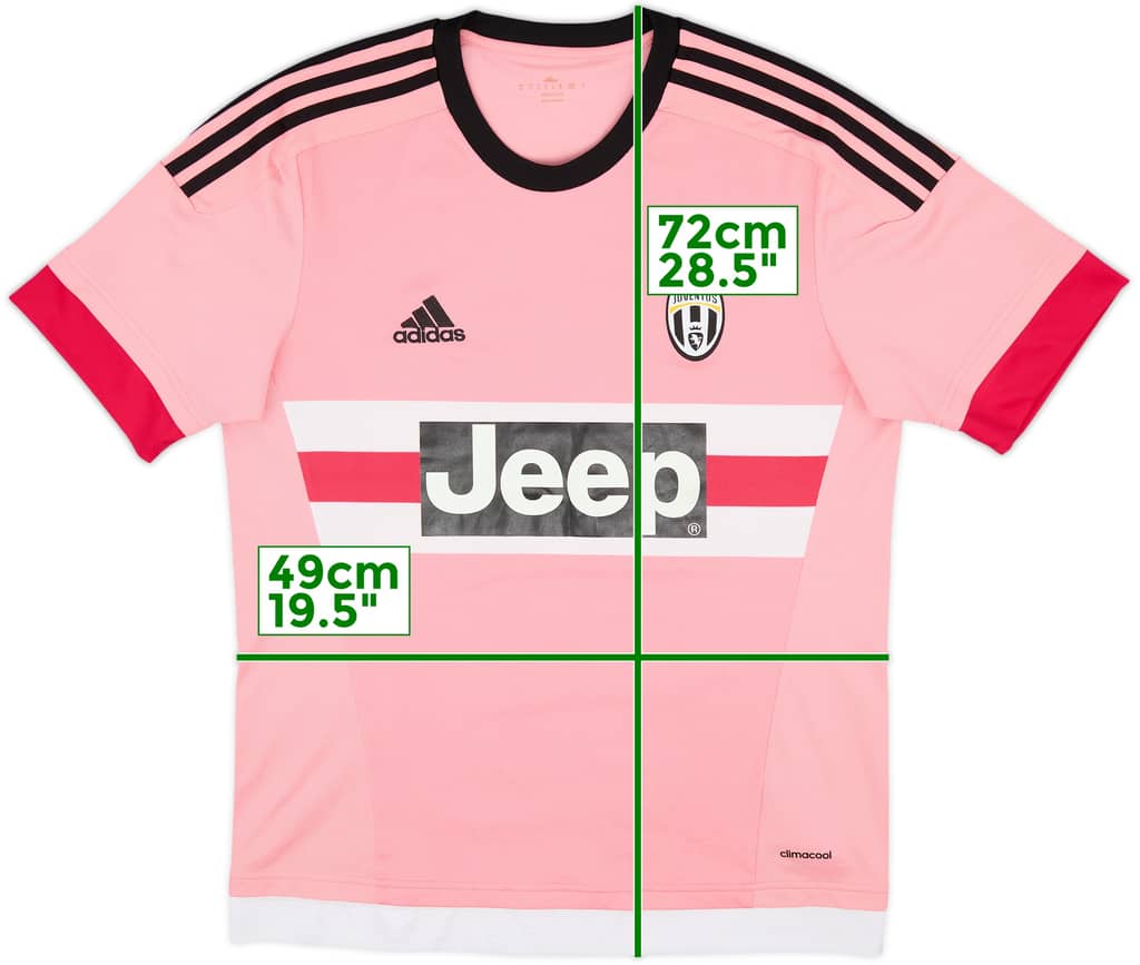 2015-16 Juventus Away Shirt - 8/10 - (M)