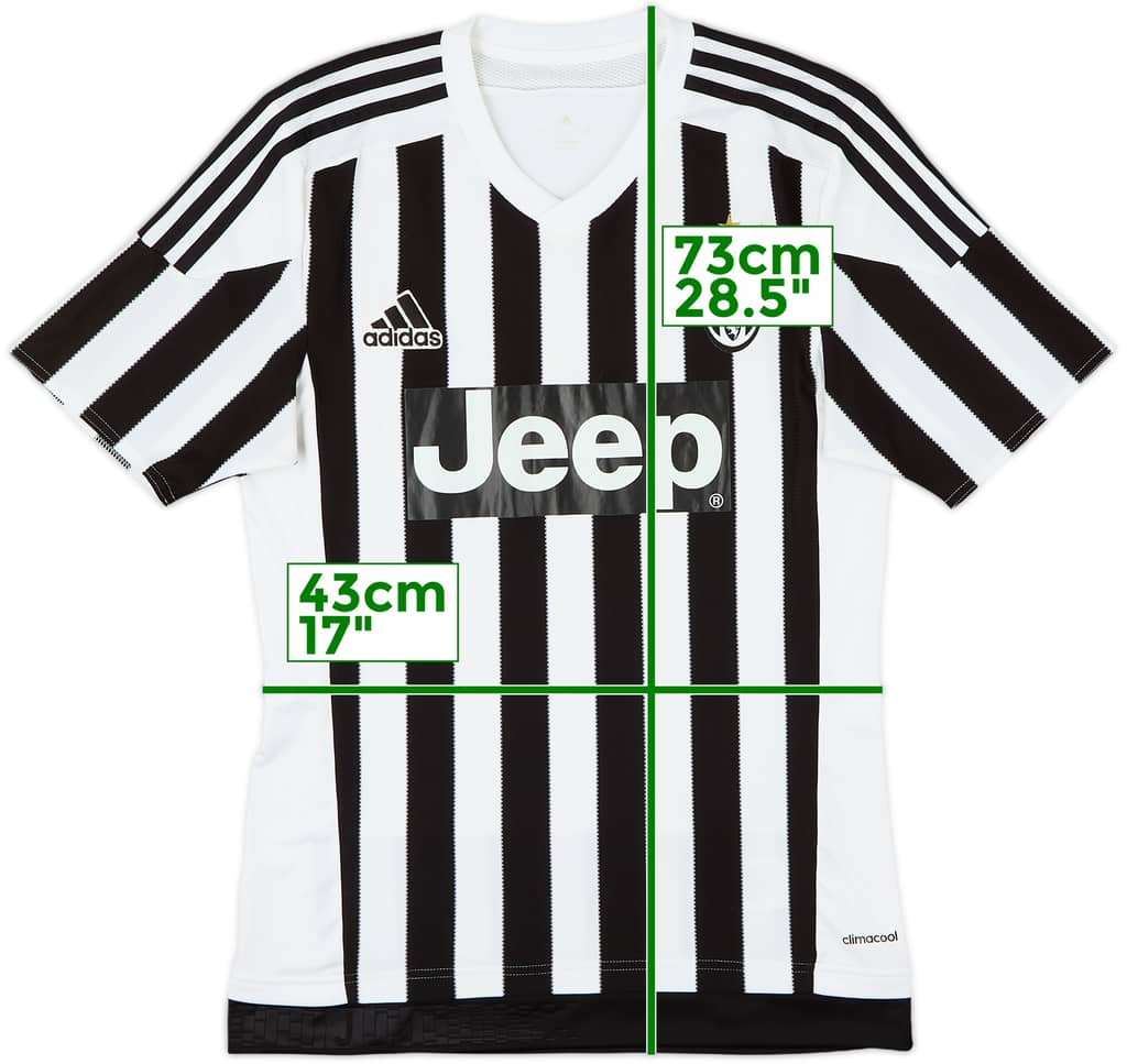 2015-16 Juventus Home Shirt - 9/10 - (S)