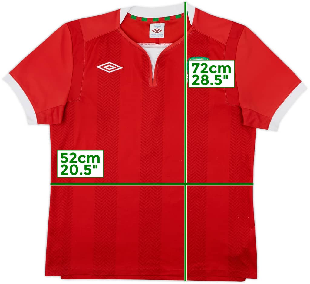 2011-12 Wales Home Shirt - 8/10 - (M)