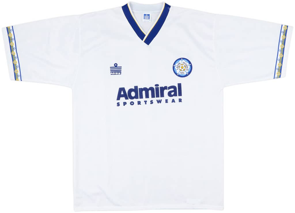 1992-93 Leeds United Home Shirt - 10/10 - (XL)