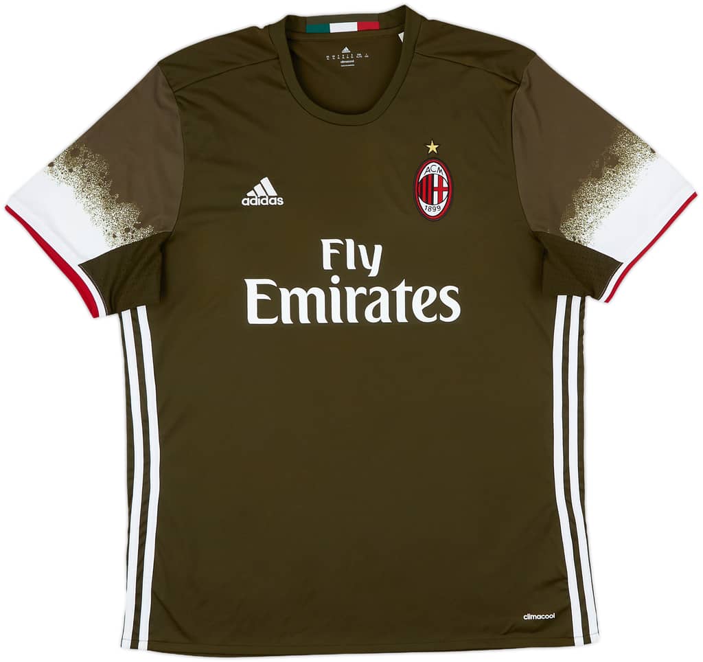 2016-17 AC Milan Third Shirt - 8/10 - (XL)