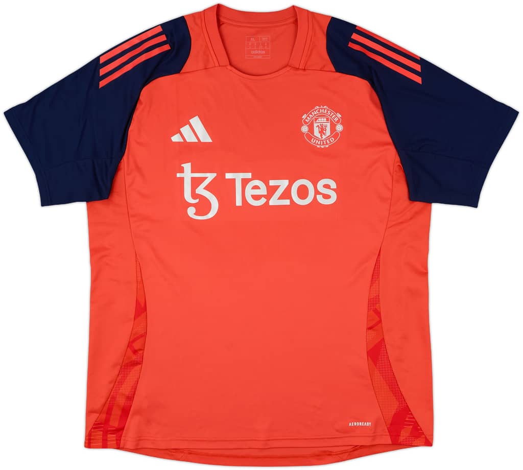 2024-25 Manchester United adidas Training Shirt - 9/10 - (XL)